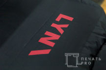 Черные жилеты с надписью «LYNX»