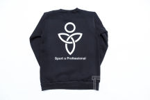 Черные свитшоты с логотипом «SPORT'S PROFESSIONAL»
