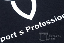 Черные свитшоты с логотипом «SPORT'S PROFESSIONAL»